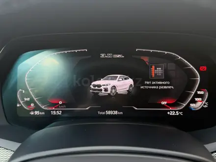 BMW X6 2020 года за 40 000 000 тг. в Алматы – фото 8