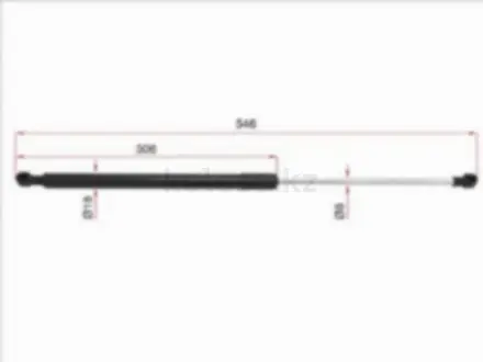 Амортизатор крышки багажника за 4 400 тг. в Павлодар