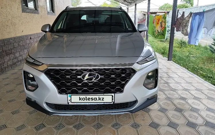 Hyundai Santa Fe 2019 года за 12 100 000 тг. в Тараз