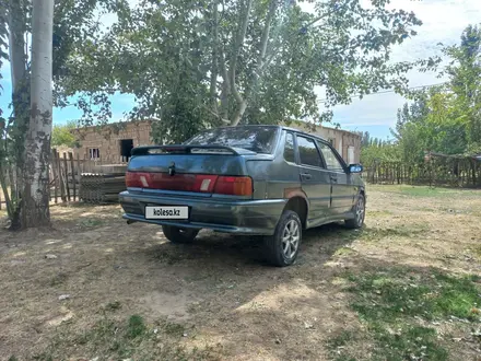 ВАЗ (Lada) 2115 2007 года за 600 000 тг. в Туркестан – фото 3