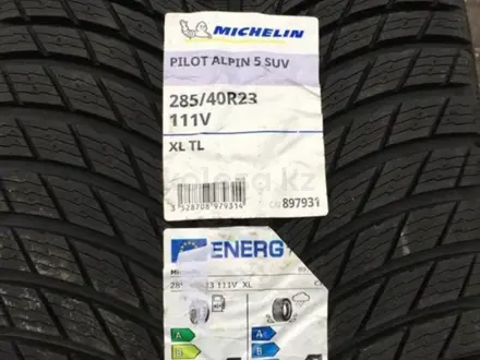 Michelin Pilot Alpin 5 SUV 285/40 R23 111V за 700 000 тг. в Костанай – фото 3