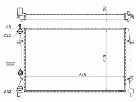 Радиатор за 17 500 тг. в Алматы