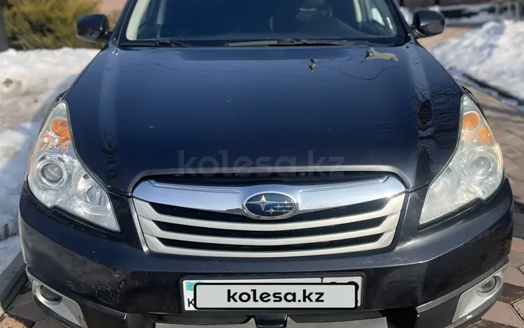 Subaru Outback 2011 годаүшін7 200 000 тг. в Алматы