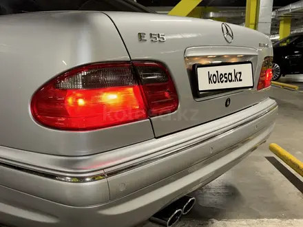 Mercedes-Benz E 55 AMG 2003 года за 17 800 000 тг. в Алматы – фото 9