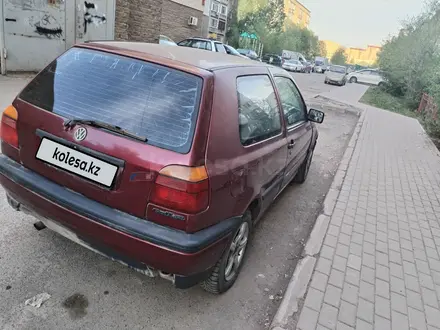 Volkswagen Golf 1991 года за 550 000 тг. в Астана – фото 4