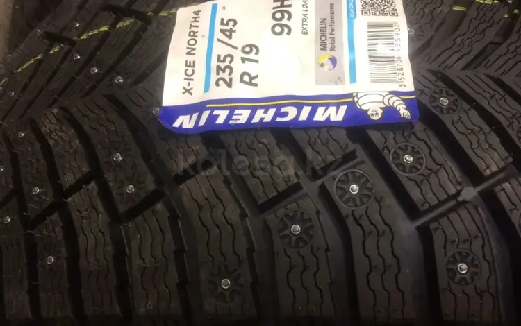 235/45/R19 Michelin — ICE NORTH 4үшін165 000 тг. в Алматы