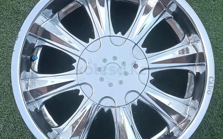 ШТУЧНЫЙ ДИСК. R-20. ХРОМ.5*150 Тойота крузак 100*200 Лексус 470*570 и т д. за 48 000 тг. в Астана