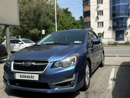 Subaru Impreza 2016 годаүшін7 490 000 тг. в Алматы – фото 2