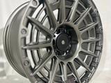R18 8, 5J ET0 110.1 6x139, 7 SATIN GUNMETALүшін400 000 тг. в Алматы – фото 2