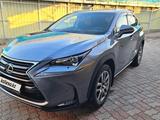 Lexus NX 200 2017 года за 13 500 000 тг. в Каскелен – фото 2
