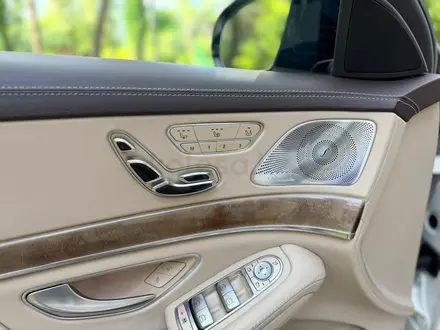 Mercedes-Benz S 450 2018 года за 36 000 000 тг. в Алматы – фото 19