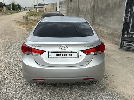 Hyundai Elantra 2012 года за 5 500 000 тг. в Туркестан – фото 5