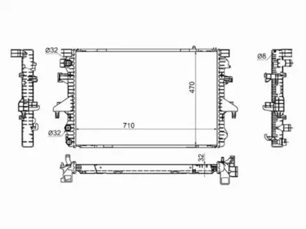 Радиатор за 56 600 тг. в Шымкент