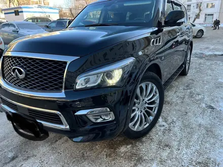 Infiniti QX80 2017 года за 19 500 000 тг. в Алматы – фото 2