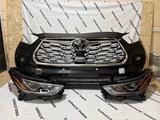 Бампер передний Toyota Highlander/Тойота Хайландер 2019-2025 за 50 000 тг. в Алматы