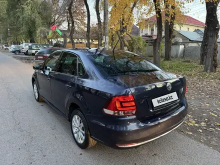 Volkswagen Polo 2015 года за 5 300 000 тг. в Алматы – фото 3