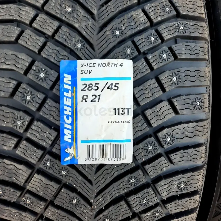 Зимние шины Michelin X-ICE NORTH 285/45/R21 4 SUV в Астане — объявление ...