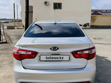 Kia Rio 2014 года за 6 500 000 тг. в Атырау – фото 20