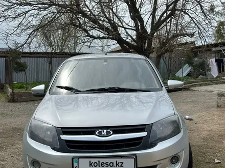 ВАЗ (Lada) Granta 2190 2014 года за 1 700 000 тг. в Шымкент – фото 2