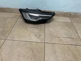 Фара правая Audi A6 C8 led за 230 000 тг. в Астана