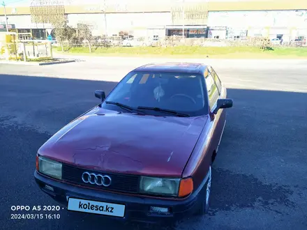 Audi 80 1989 года за 650 000 тг. в Шымкент – фото 2