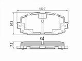 Колодки тормозные передниеүшін4 950 тг. в Талдыкорган