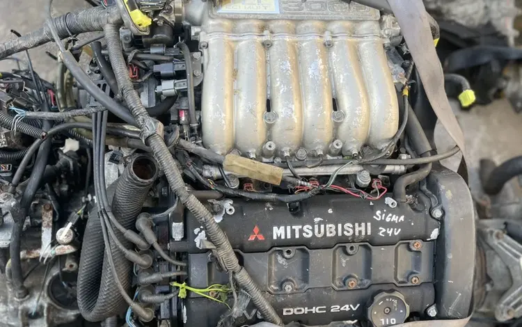 Двигатель 6G72 Митсубиси сигма 24 клапана за 500 000 тг. в Шымкент