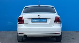 Volkswagen Polo 2020 года за 6 790 000 тг. в Алматы – фото 4