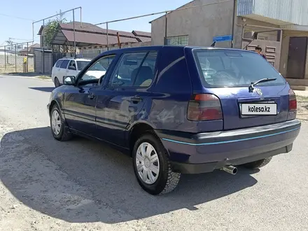 Volkswagen Golf 1996 года за 1 800 000 тг. в Шымкент – фото 9