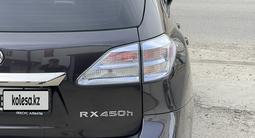 Lexus RX 450h 2010 года за 13 000 000 тг. в Атырау – фото 2