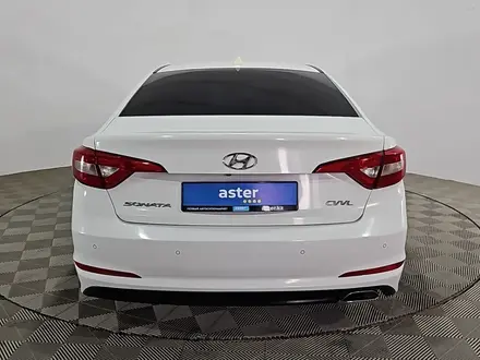 Hyundai Sonata 2015 года за 6 820 000 тг. в Кызылорда – фото 6