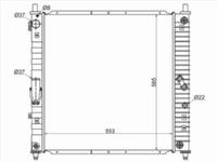 Радиатор двигателя за 52 700 тг. в Шымкент