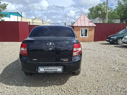 ВАЗ (Lada) Granta 2190 2013 года за 3 200 000 тг. в Костанай – фото 5