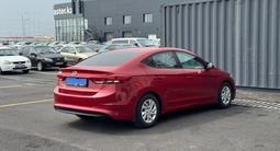 Hyundai Elantra 2018 года за 5 960 000 тг. в Алматы – фото 5