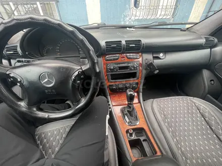 Mercedes-Benz C 180 2001 годаүшін2 980 000 тг. в Талдыкорган – фото 12