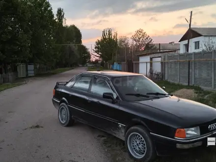 Audi 80 1989 года за 1 000 000 тг. в Тараз – фото 5