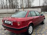 Audi 80 1991 года за 1 200 000 тг. в Тараз – фото 5