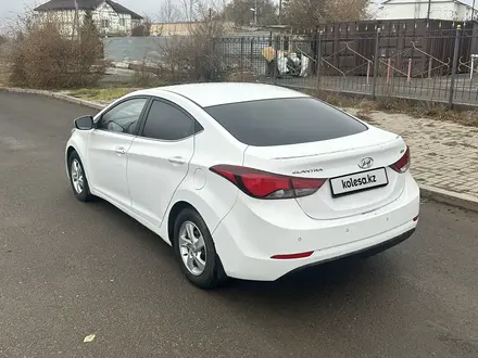 Hyundai Elantra 2014 года за 6 300 000 тг. в Астана – фото 6