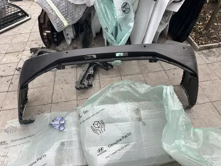 Задний бампер Hyundai Elantra n-line за 110 000 тг. в Алматы – фото 2