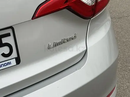 Hyundai Sonata 2017 года за 9 750 000 тг. в Алматы – фото 10