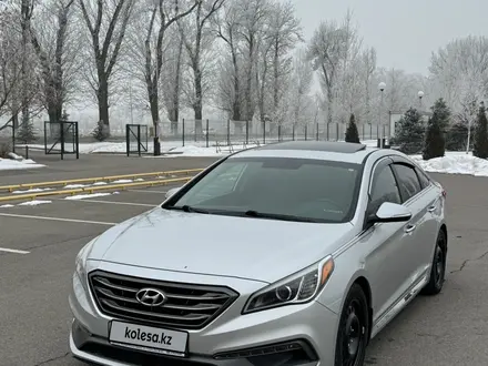 Hyundai Sonata 2017 года за 9 750 000 тг. в Алматы – фото 4