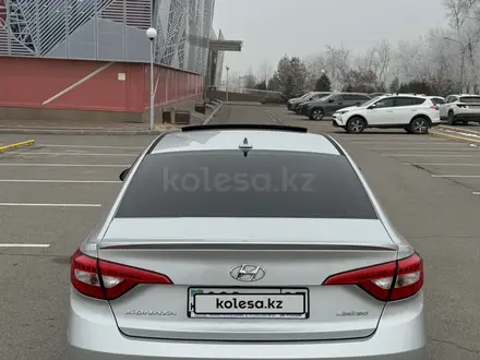 Hyundai Sonata 2017 года за 9 750 000 тг. в Алматы – фото 6