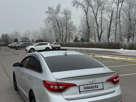 Hyundai Sonata 2017 года за 9 750 000 тг. в Алматы – фото 8