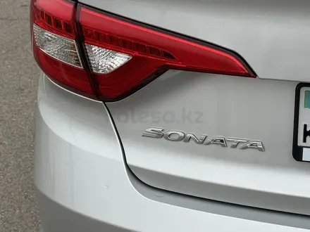 Hyundai Sonata 2017 года за 9 750 000 тг. в Алматы – фото 9