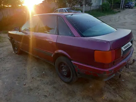 Audi 80 1991 года за 800 000 тг. в Аулиеколь – фото 2