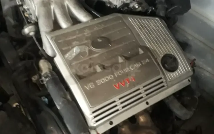 Мотор 1MZ-fe Двигатель Toyota Camry (тойота камри) ДВС 3.0 литра за 79 000 тг. в Алматы