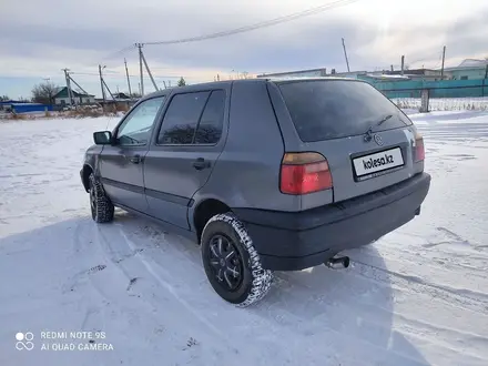 Volkswagen Golf 1993 года за 550 000 тг. в Тайынша – фото 4