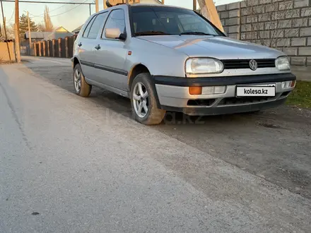 Volkswagen Golf 1992 года за 1 100 000 тг. в Кордай – фото 5