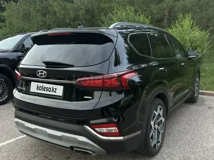 Hyundai Santa Fe 2021 года за 13 200 000 тг. в Алматы – фото 5