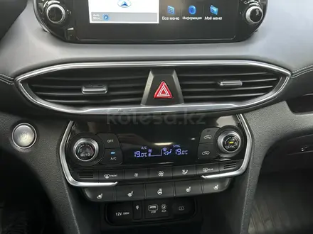 Hyundai Santa Fe 2021 года за 13 200 000 тг. в Алматы – фото 8